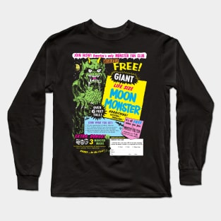 Giant Life-Size Moon Monster Long Sleeve T-Shirt